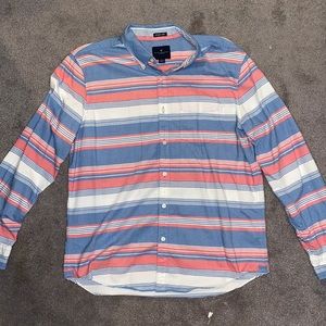 American Eagle- Long Sleeve Button Up (Large)